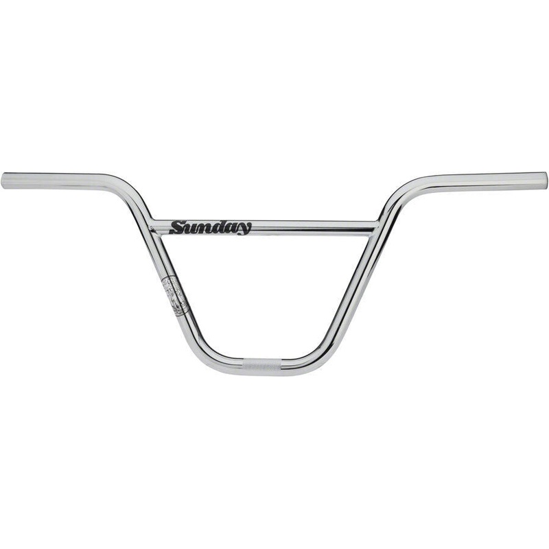 SUNDAY BRETT  Handlebar(9.25″, 12 BS / 2 UP, 27.5″ W) – CHROME