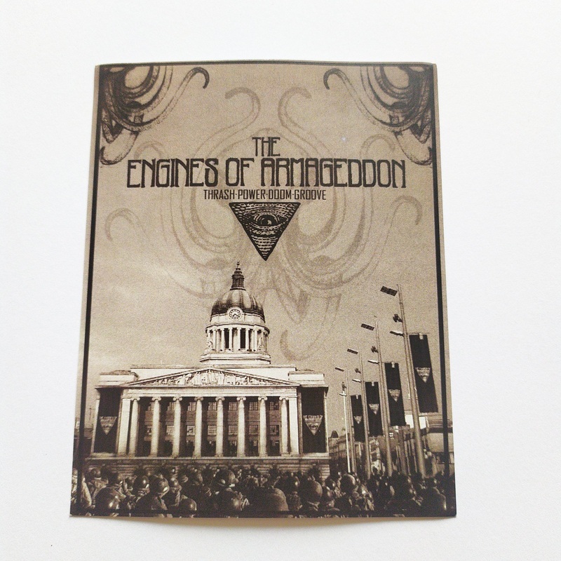 The Engines Of Armageddon Music Sticker