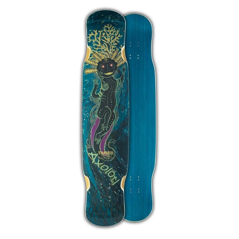 Timber Axolotl 41″ Freestyle Dancing Longboard Deck