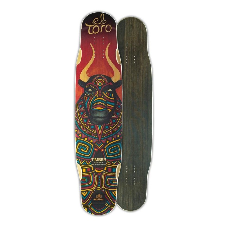 Timber El Toro 39″ Freestyle Longboard Deck