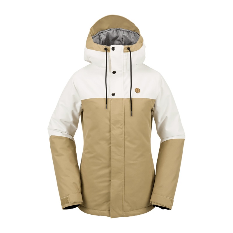 Volcom Bolt Insulated Womens Jacket Dark Khaki SM