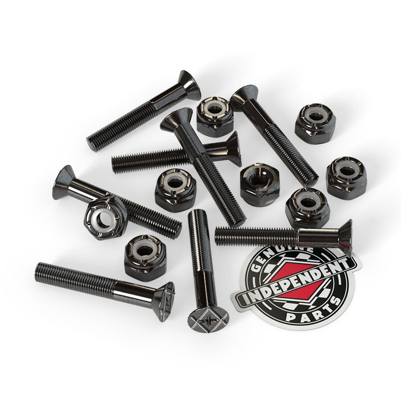 1.25in Phillips Independent Genuine Parts Black Hardware Black 1.25 in