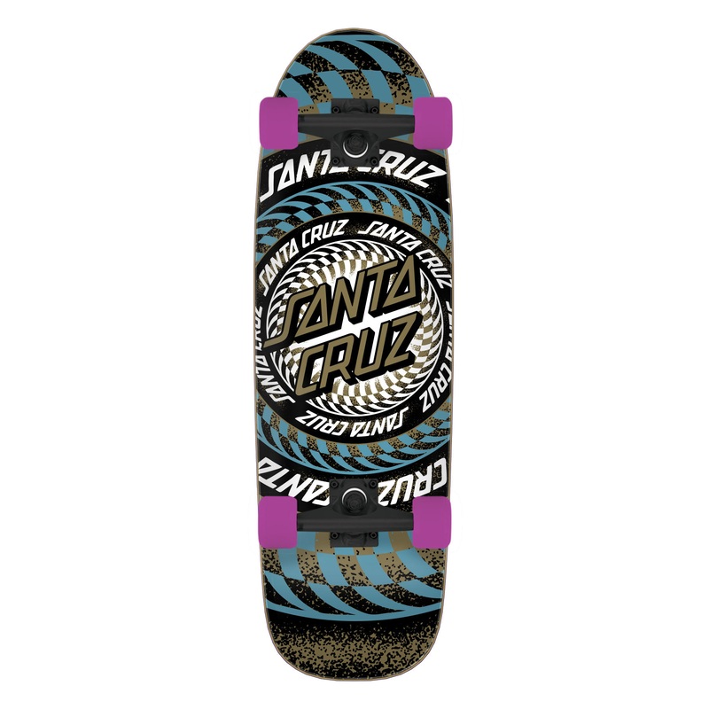 8.79in Infinite Ringed Dot Santa Cruz Street Cruiser No Color 8.79in x 29.05in