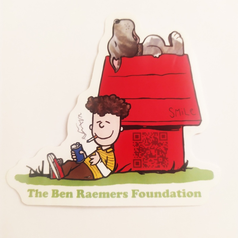 Ben Raemers Foundation Skateboard Sticker
