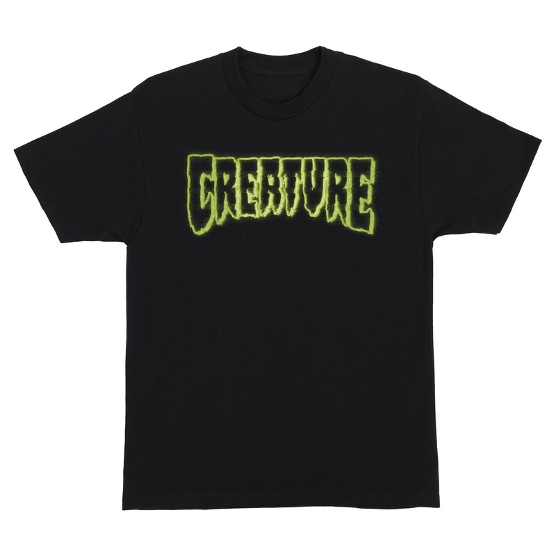 Bonehead Glitch Mens Creature T-Shirt Black S