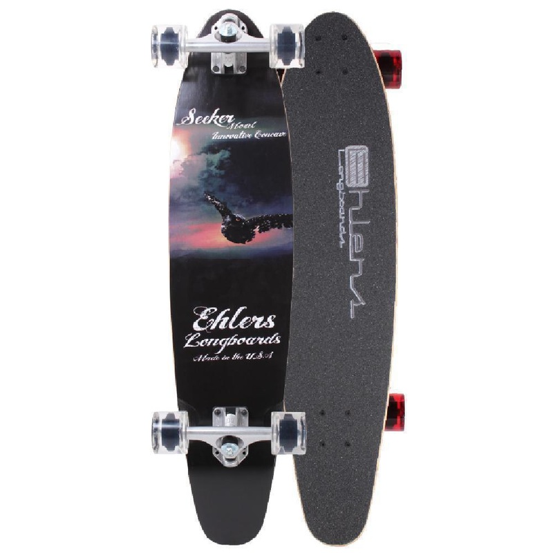 Camber Kicktail Seeker 34″ Longboard Complete