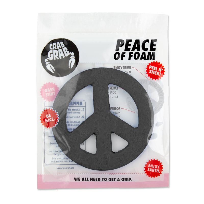 Crab Grab Peace of Foam Stomp Pad Black