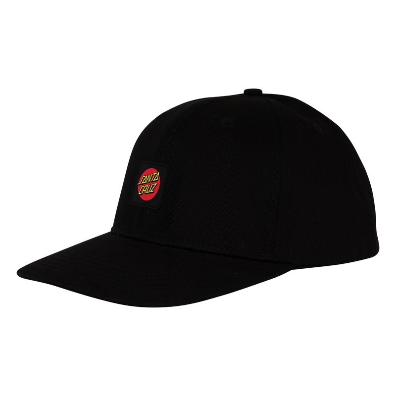 Cruz Label Snapback Santa Cruz Hat Black OS