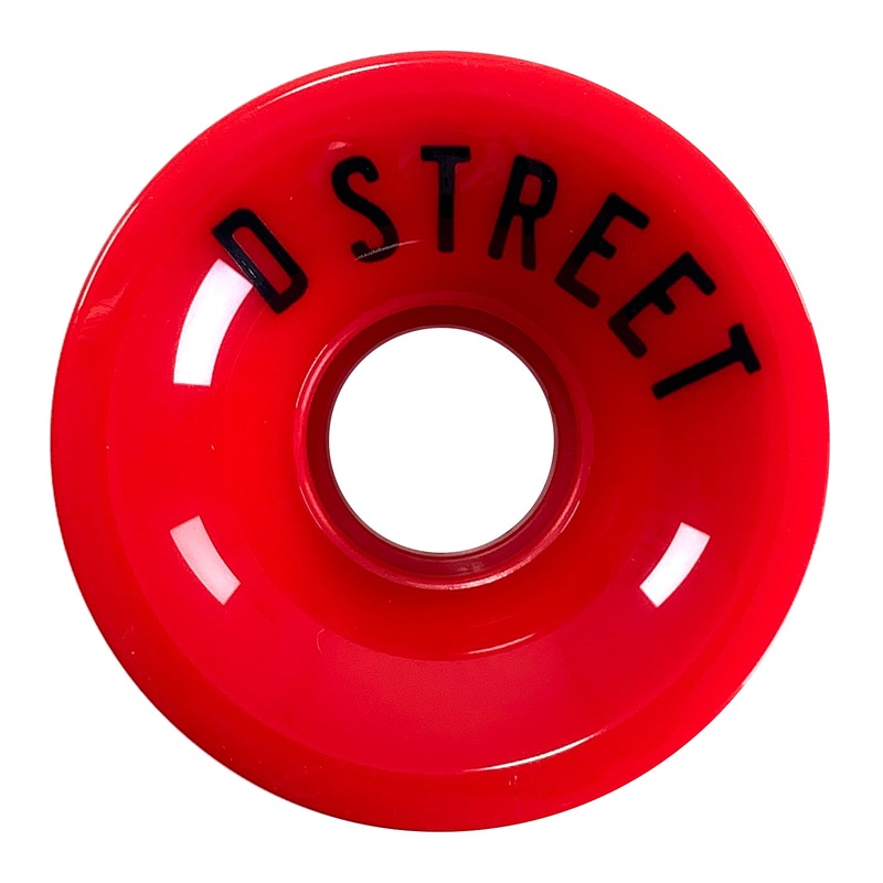 D Street Wheels – 59mm – 59 Cent 78A Red