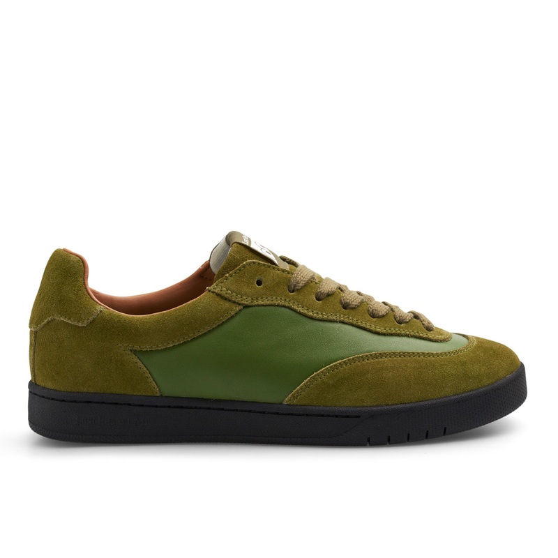Last Resort AB – CM001 Suede/Leather Lo – Cedar Green/Black UK 8