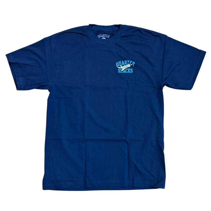 Let’s Get It Tee Quartersnacks Navy LG