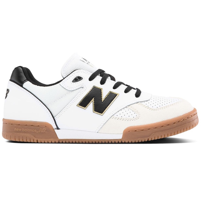 New Balance Numeric Tom Knox 600 White Black Shoes White/ Black 9