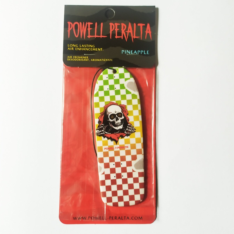 Powell Peralta Air Freshener – Ripper Checker Rasta Fade (Pineapple Scent)