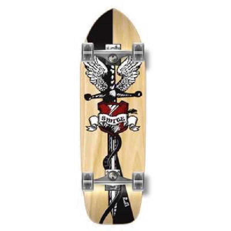 Punked Old School Longboard Complete – Smite Complete