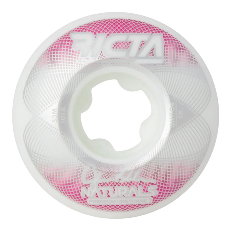 Ricta Shanahan Geo Naturals Round 101a Skateboard Wheels 53MM 53mm White