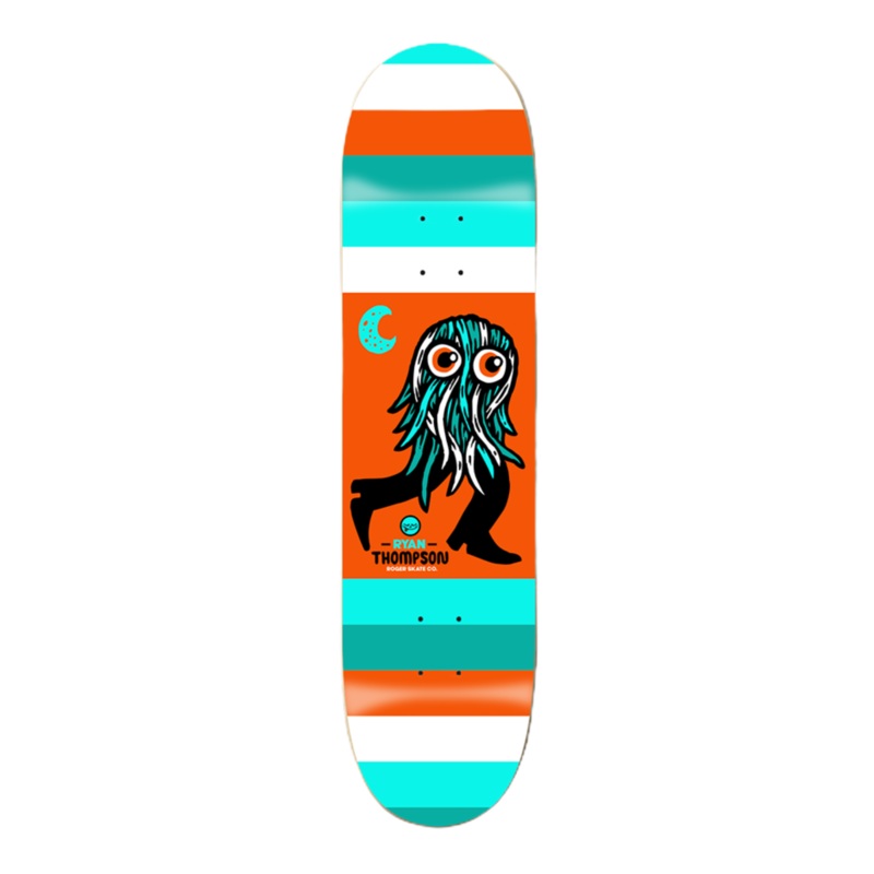 ROGER SKATE CO. RYAN THOMPSON MOON DUDE DECK 8.0 8.0