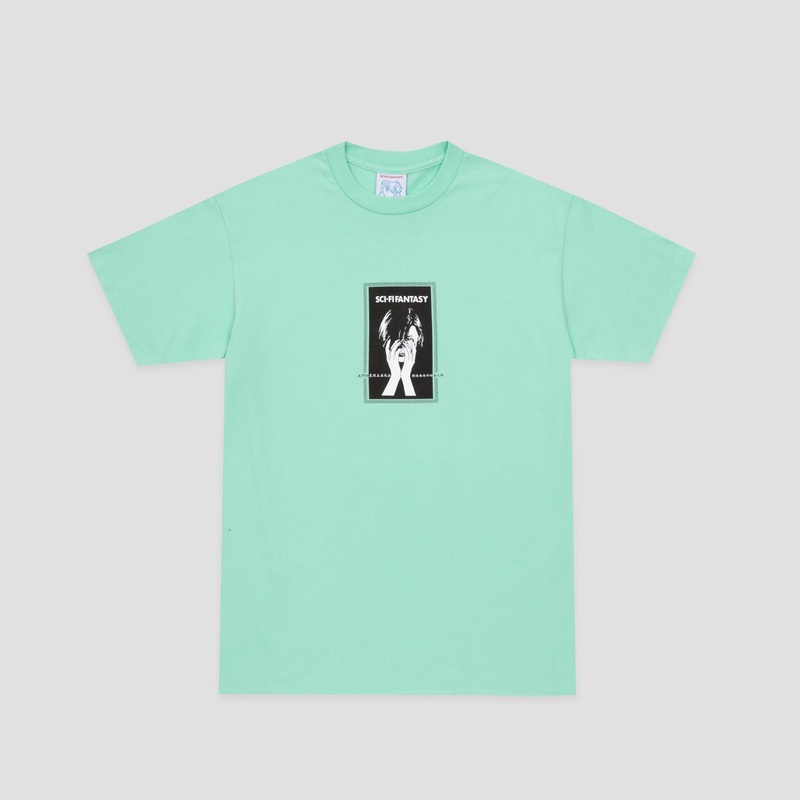 Sci-Fi Fantasy Desire Path T-Shirt Seafoam Small