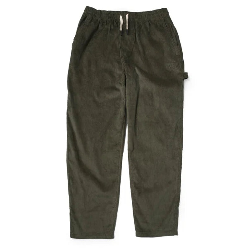 The Quiet Life Corduroy Carpenter Pants Loden Green S