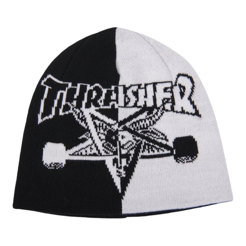 Thrasher Skategoat Split White/Black OS