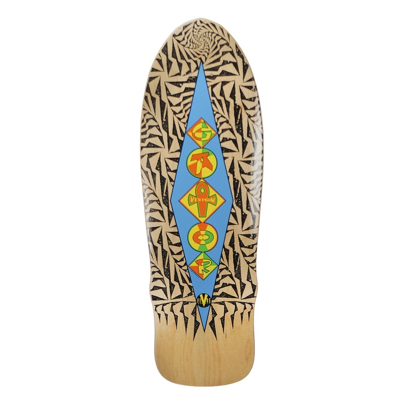 Vision Gator Ramp 10″ Skateboard Deck Natural