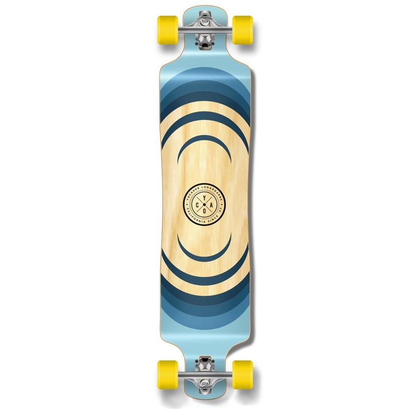 Yocaher Lowrider Longboard Complete – Earth Series – Ripple Complete
