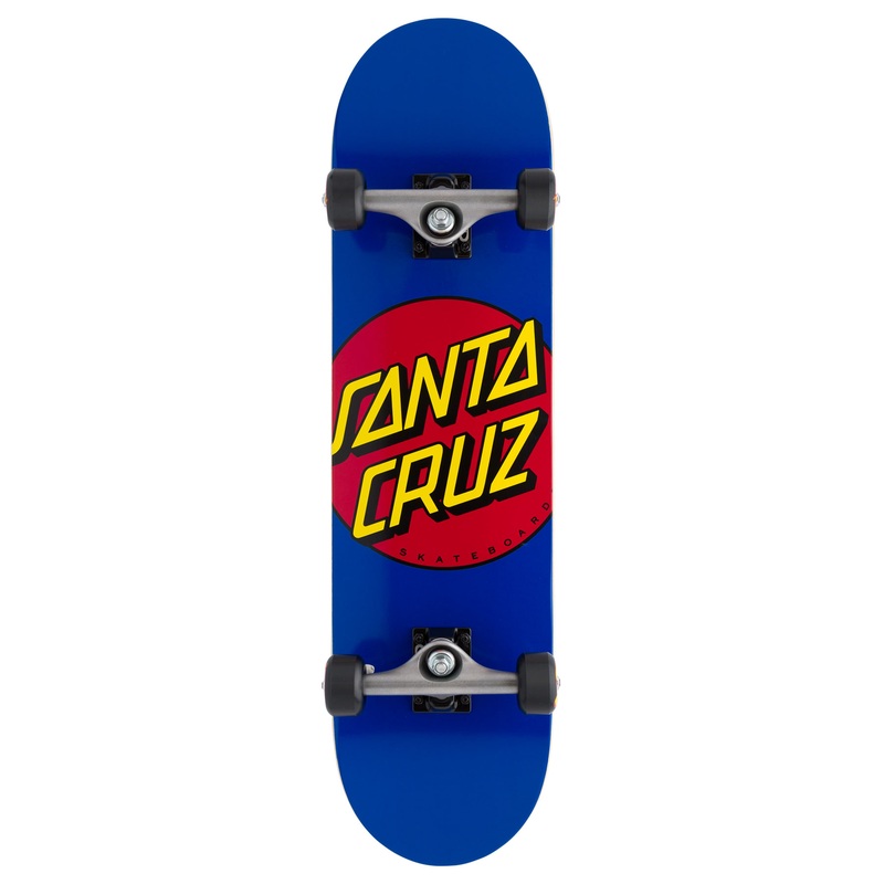 8.00in Full Classic Dot Santa Cruz Complete Skateboard No Color 8.00in x 31.25in