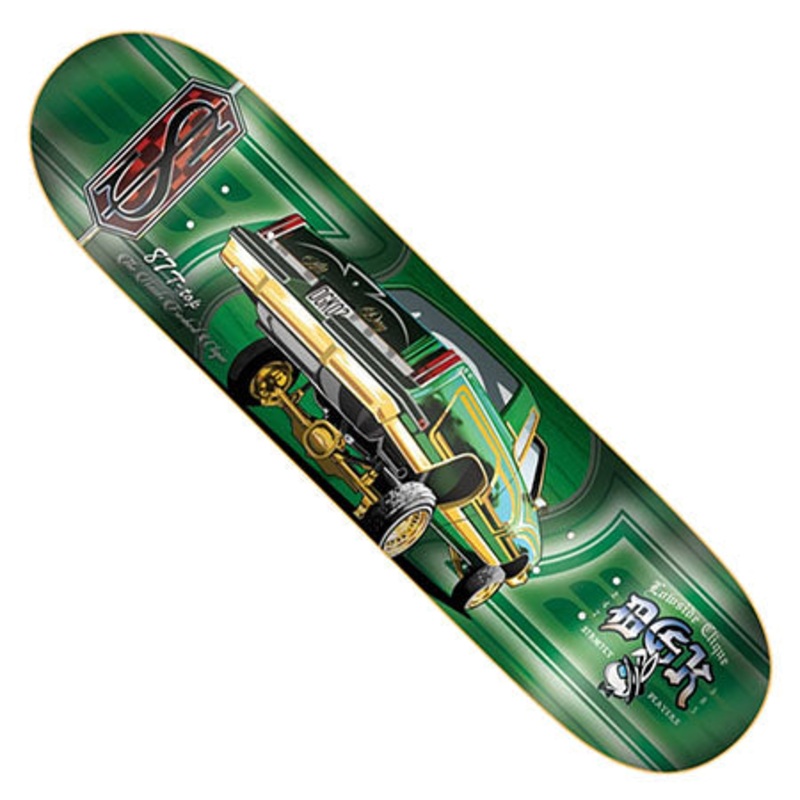 DGK T-Top Deck Green 8.38 x 32.125 WB:14.25