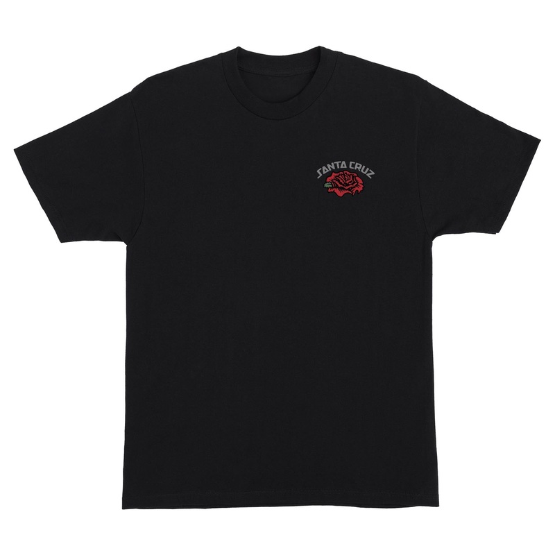 Dressen Rose Solo Mens Santa Cruz T-Shirt Black S