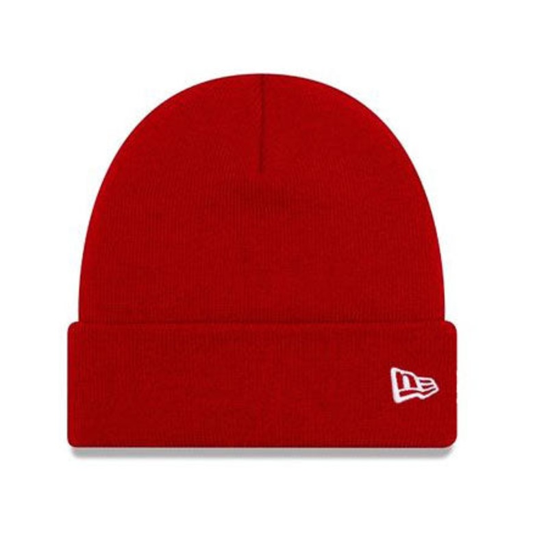 New Era Cuff Beanie Scarlet One size fits all
