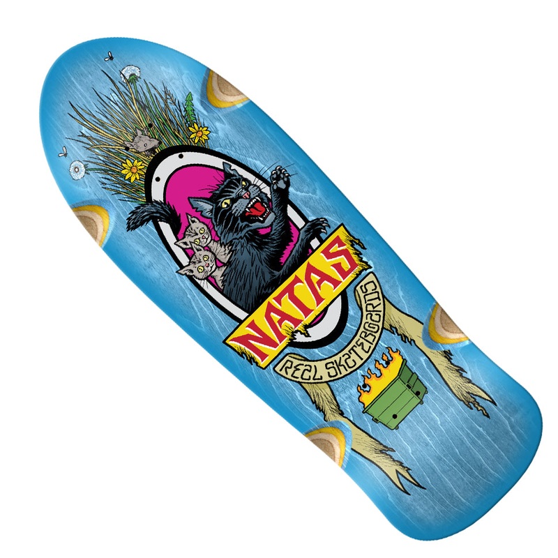 Real SSD 2025 Natas By Todd Francis Shaped Deck Blue 10.8 x 31.7 WB:14.95