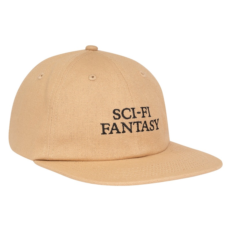 Sci-Fi Fantasy Logo Hat Khaki/Black