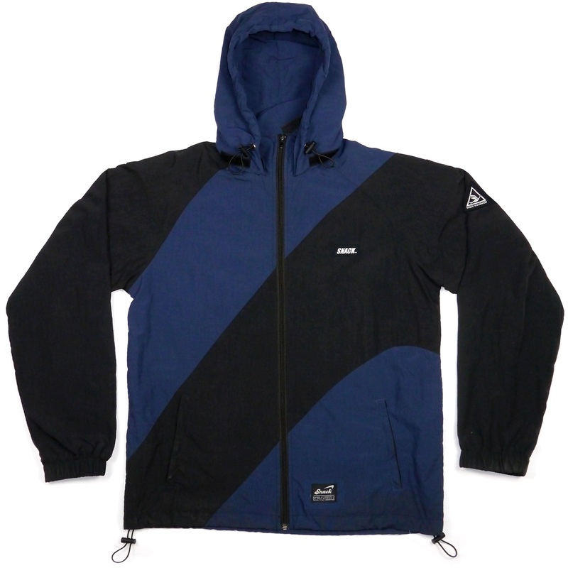 Snack Alive Wave Jacket (Black/Indigo) L