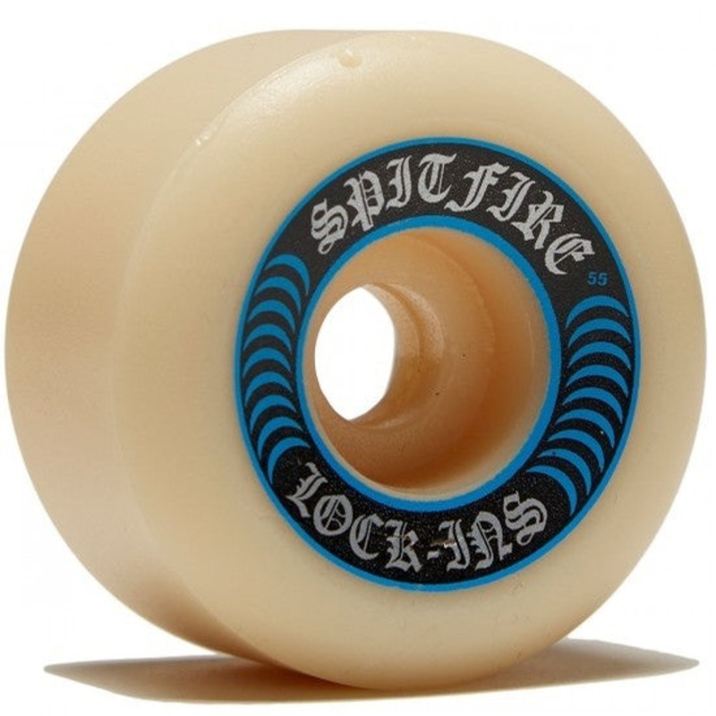 SPITFIRE FORMULA FOUR LOCK-INS SKATEBOARD WHEELS 52mm Blue