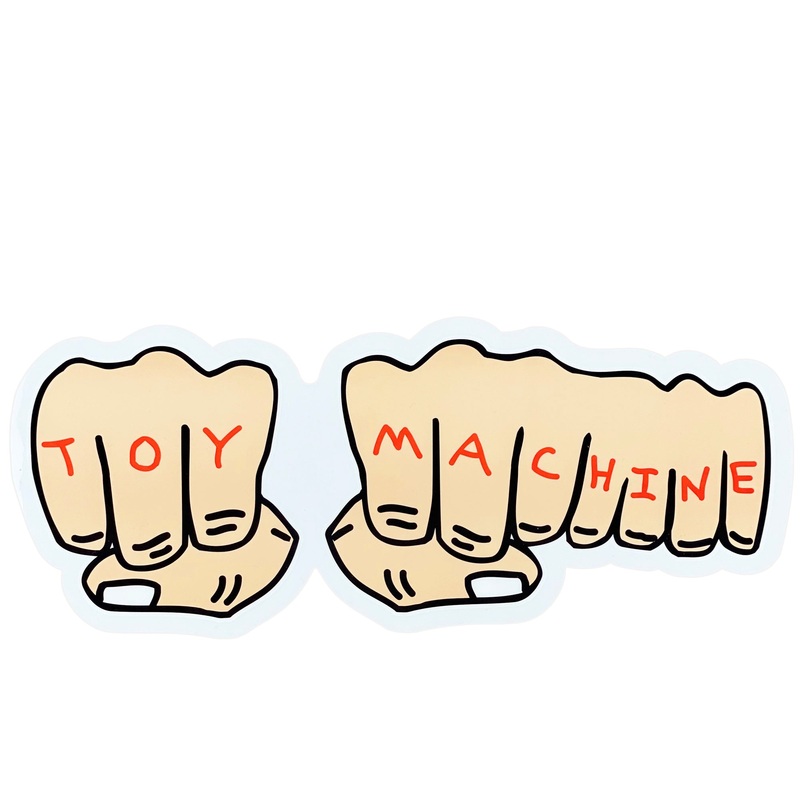Toy Machine Fists Logo Sticker – XXL
