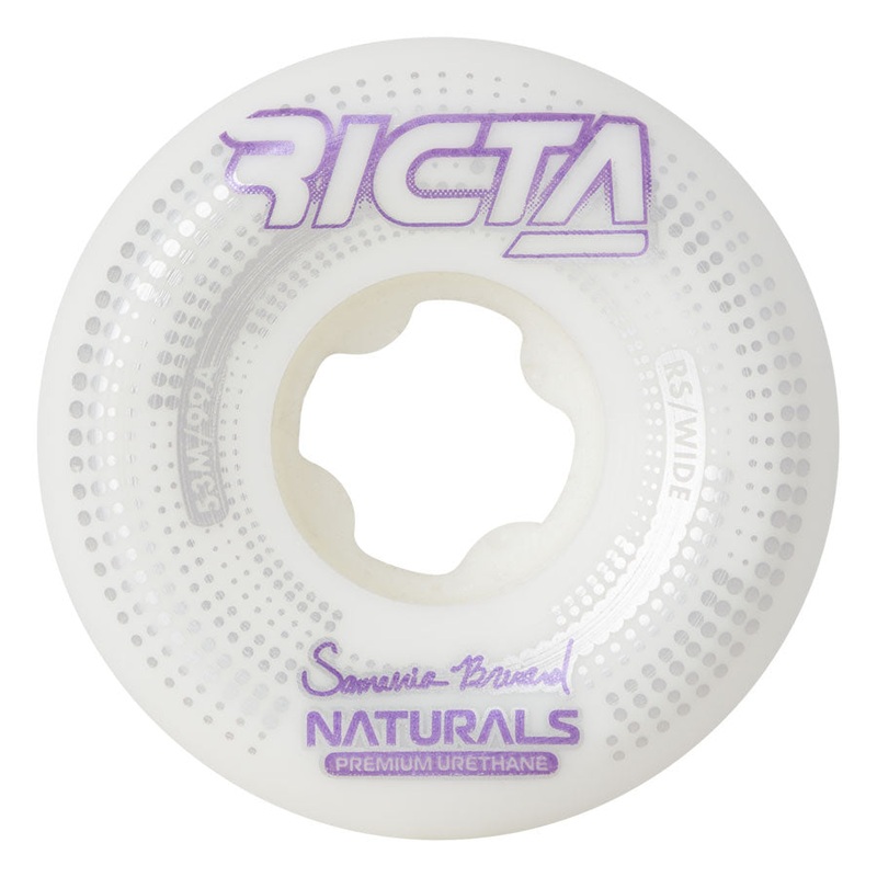 53mm Brevard Source Naturals Wide 99a Ricta Skateboard Wheels No Color 53mm