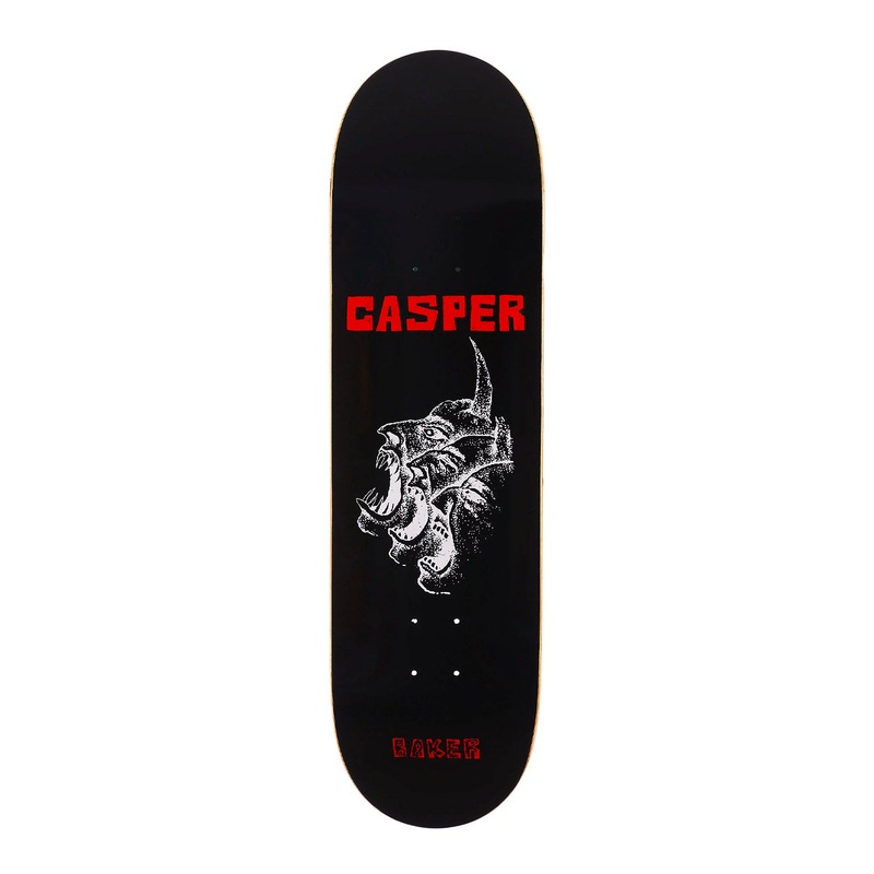 Baker Skateboards Casper Brooker Satanic Switch Deck Black – 8.25