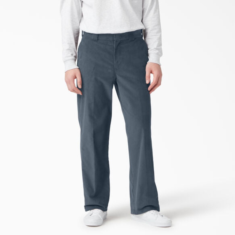 Dickies Flat Front Corduroy Pants AirForce Blue 30×32