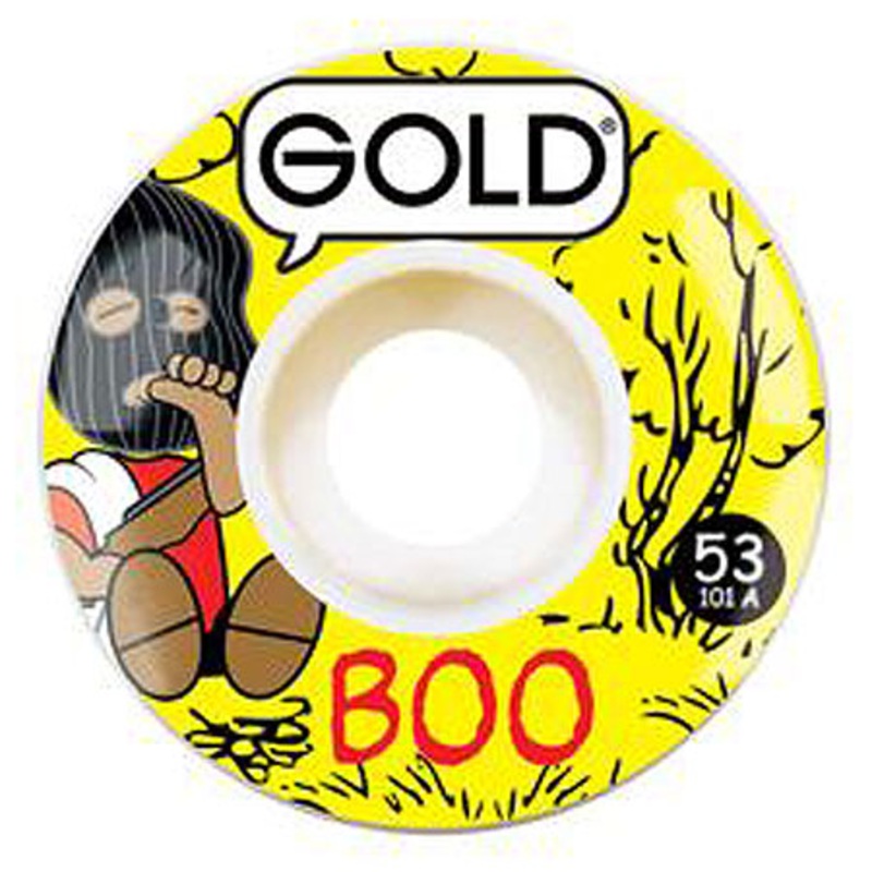 Gold Wheels Boo Johnson Gang Wheels White 53mm