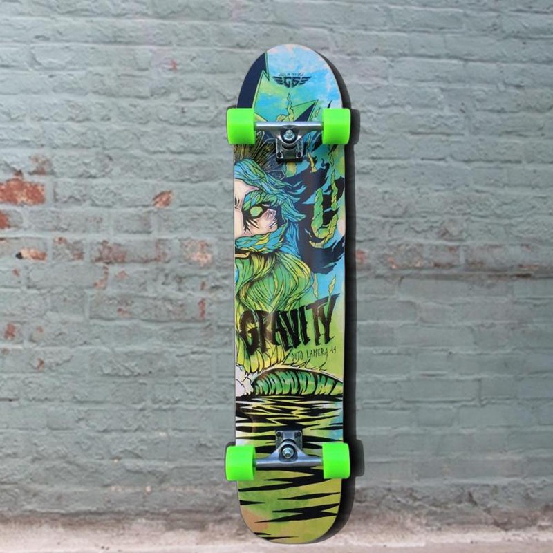Gravity Pro Series 44″ Guto Lamera Longboard – Trident Complete