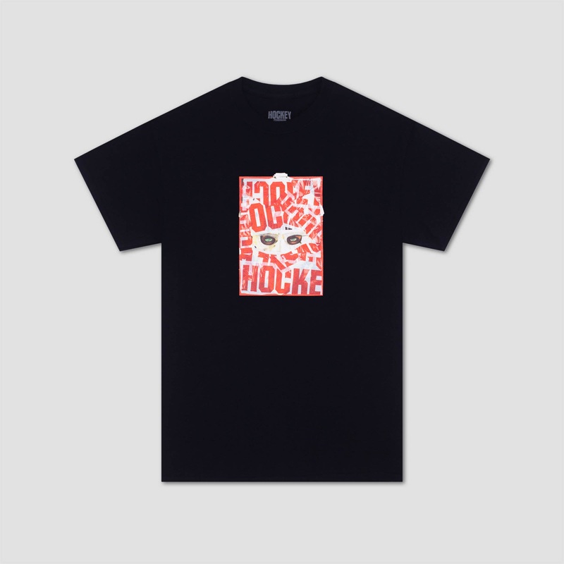 Hockey War All Over T-Shirt Black Small