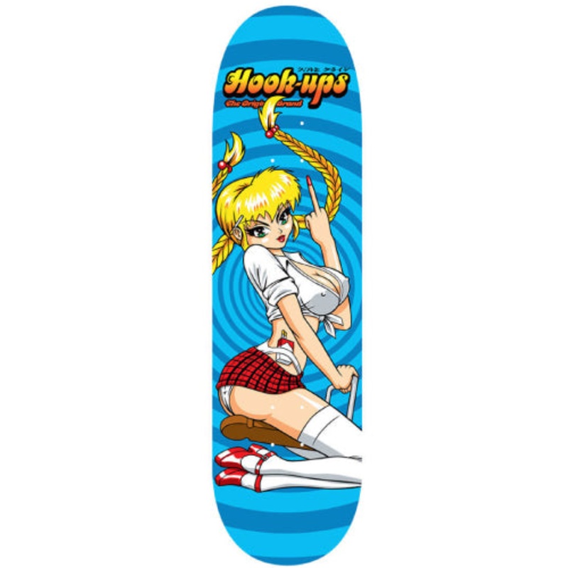 Hook-Ups Seesaw Suzi Skateboard Deck 8.5″ 8.5″