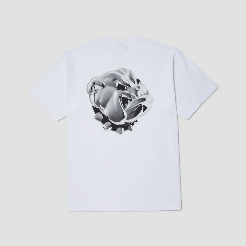 HUF Big Dawg Shortsleeve T-Shirt White Small
