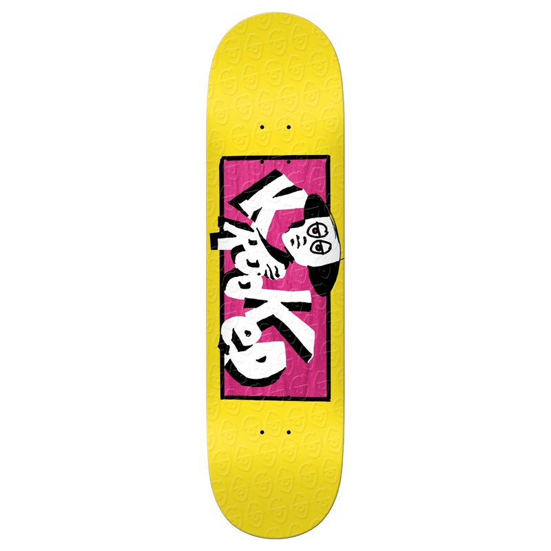Incognito Team Embossed 8.25″ Skateboard Deck 8.25″