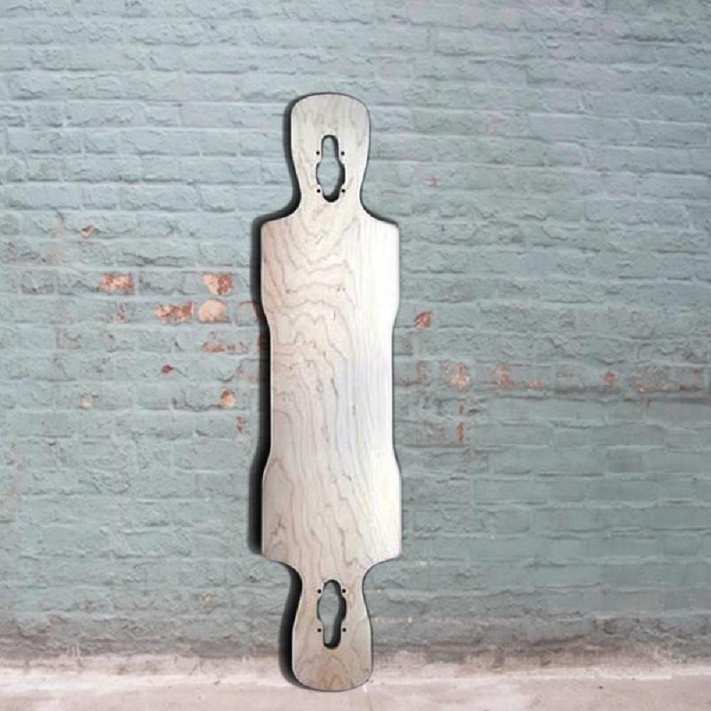 Kray Drop Through Double Kick Maple Longboard 38″ – Deck