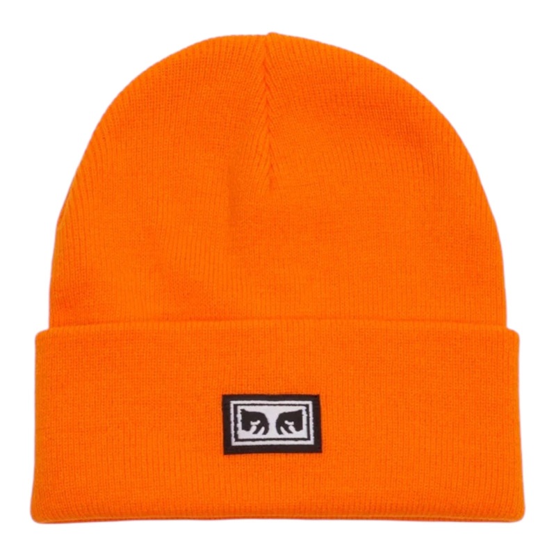 OBEY ICON EYES BEANIE BRIGHT MARIGOLD OS