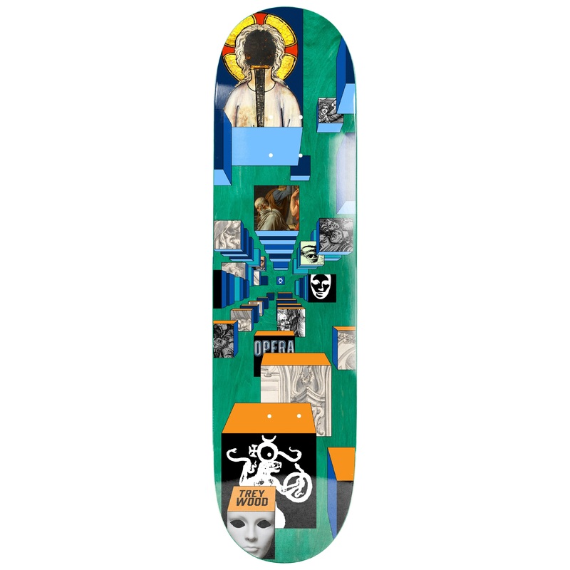 OPERA WOOD “DIMENSIONAL” 8.25″ SKATEBOARD DECK
