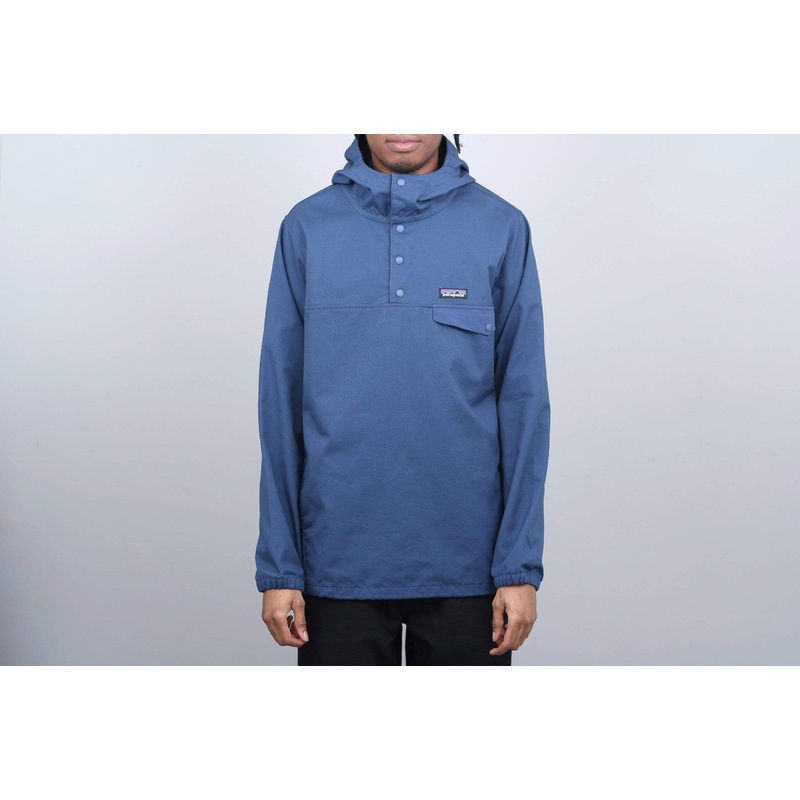 Patagonia Maple Grove Snap-T Pullover Jacket Stone Blue Small