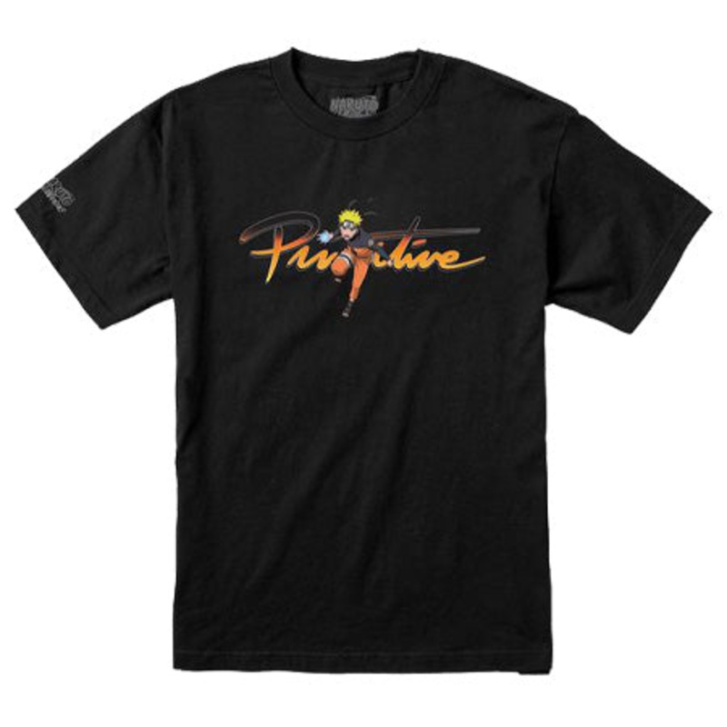 Primitive Skateboarding Naruto x Primitive Naruto Nuevo T Shirt Black Medium