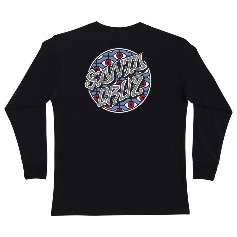 Salba Eyes Dot Youth Longsleeve T-Shirt Black Youth S