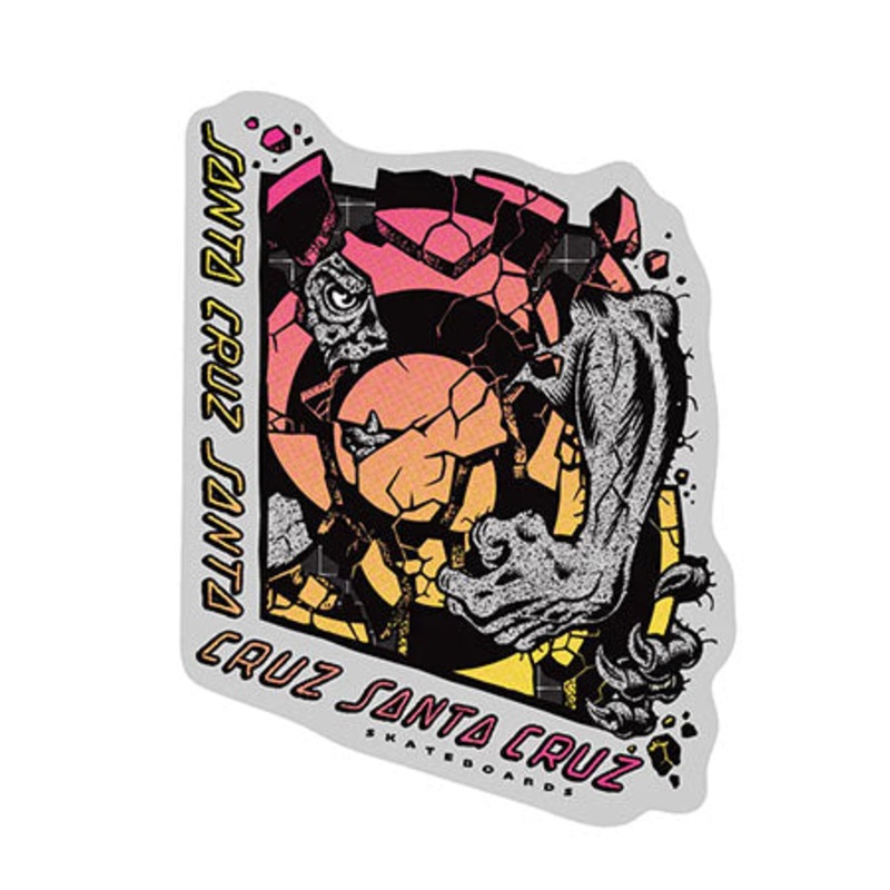 Santa Cruz Roskopp Break Sticker Multi 4″ x 5.75″